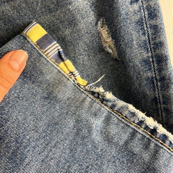 MEK Makaha Distressed Straight Leg Jeans - Picture 11 of 12